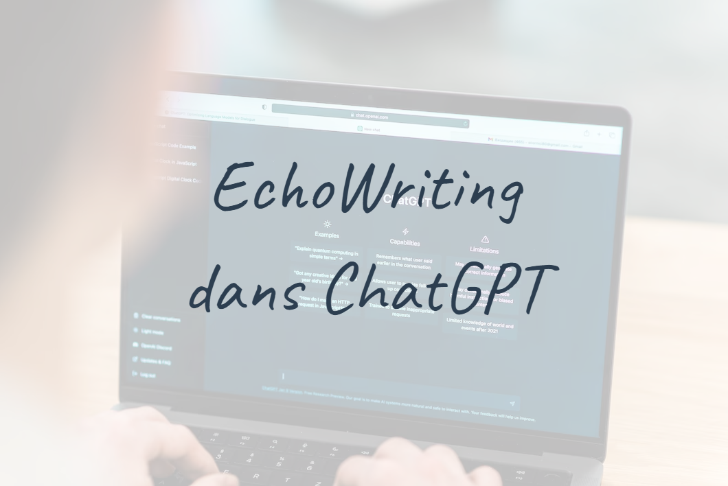 EchoWriting dans ChatGPT