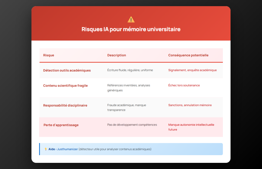Faire son mémoire avec l’IA : quels sont les risques ?
